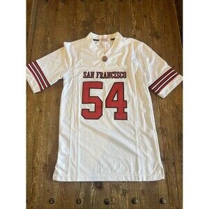 Fred Warner #54 49ers White Youth/Kids/Boys Stitched Jersey XL